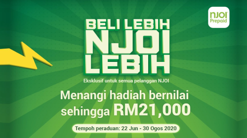 Beli Lebih NJOI Lebih contest