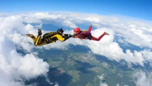 cover Skydiving In Indonesia