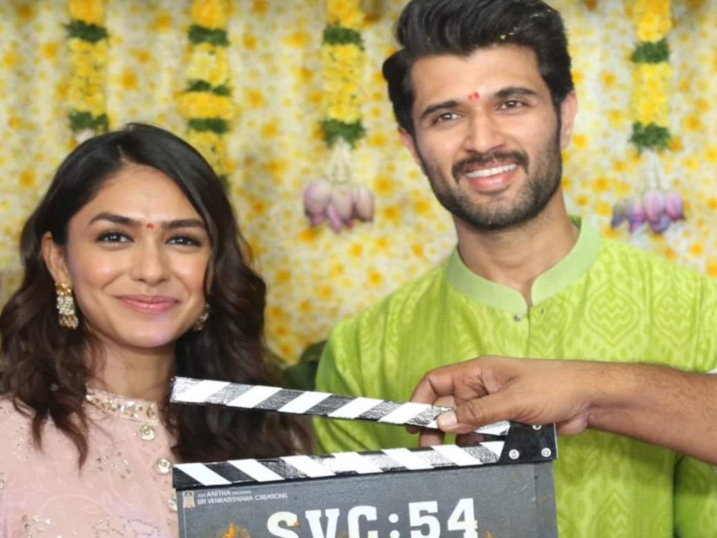 7617 vijay deverakonda and mrunal thakur kickstart shooting for vd13 with grand launch event pics