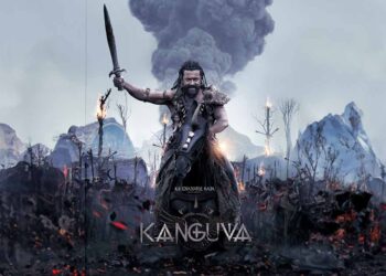 kanguva poster suriya turns into a mighty warrior as he surprises fans with his first look on his 48th birthday